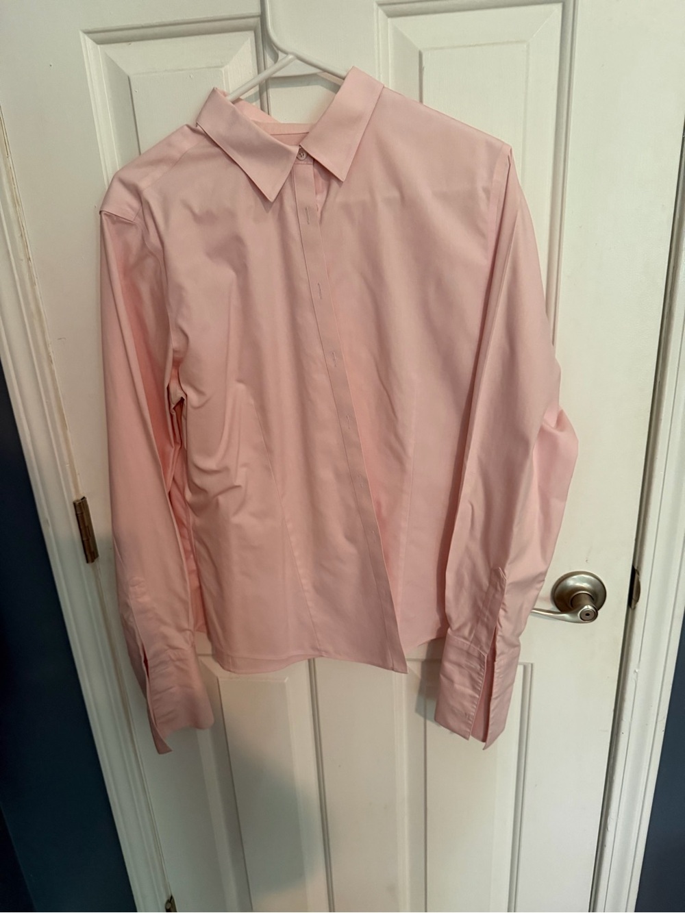 Women's Pink French Cuff Dress Shirt - Classic